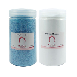 ژل پدیکور ناستالیا (Nastalia) مدل Ocean وزن 450 گرم به همراه حلال مدل 01 وزن 600 گرم