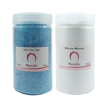 ژل پدیکور ناستالیا (Nastalia) مدل Ocean وزن 450 گرم به همراه حلال مدل 01 وزن 600 گرم