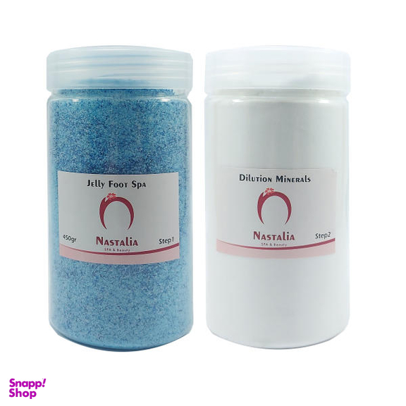 ژل پدیکور ناستالیا (Nastalia) مدل Ocean وزن 450 گرم به همراه حلال مدل 01 وزن 600 گرم