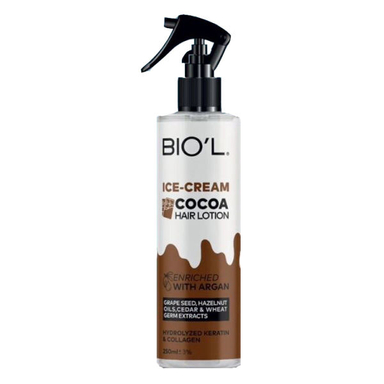 لوسیون مو بیول (Biol) مدل Ice Cream Cocoa حجم 250 میلی لیتر
