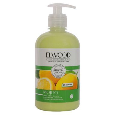 ماسک مو الوود (Elwood) مدل لیمو و نعناع حجم 500 میلی لیتر