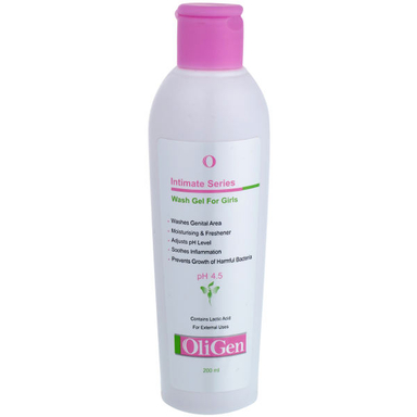 ژل بهداشتی بانوان الی ژن (Oligen) مدل Intimate حجم 200 میلی لیتر