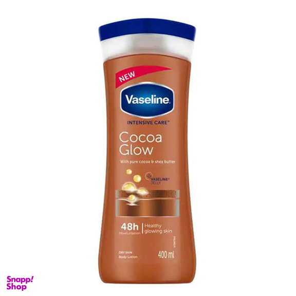 لوسیون بدن وازلین (Vaseline) مدل Intensive Care حجم 400 میلی لیتر