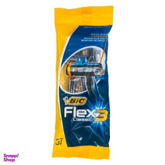 خودتراش بیک مدل Flex 3 بسته 3 عددی