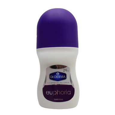 رول ضد تعریق مردانه دکتر درما (Dr.Derma) مدل euphoria حجم 50 میلی لیتر