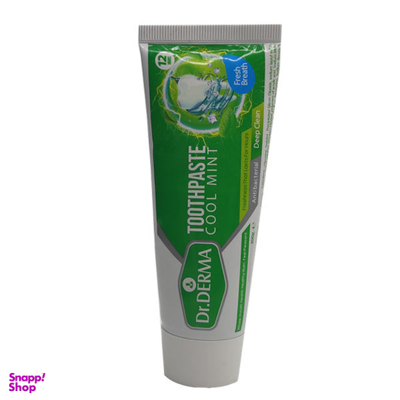خمیر دندان دکتر درما (Drderma) مدل Cool Mint حجم 100 میلی لیتر