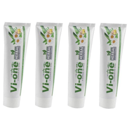 خمیر دندان وی وان (Vi One) مدل Natural Herbal حجم 130 میلی لیتر بسته 4 عددی
