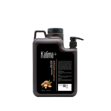 شامپو مو +کالیما (Kalima) مدل حرفه‌ای آرگان حجم 4000 میلی لیتر