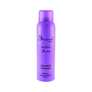اسپری بدن زنانه سورینت (Sorinet) مدل CHANCE CHANEL حجم 150 میلی لیتر