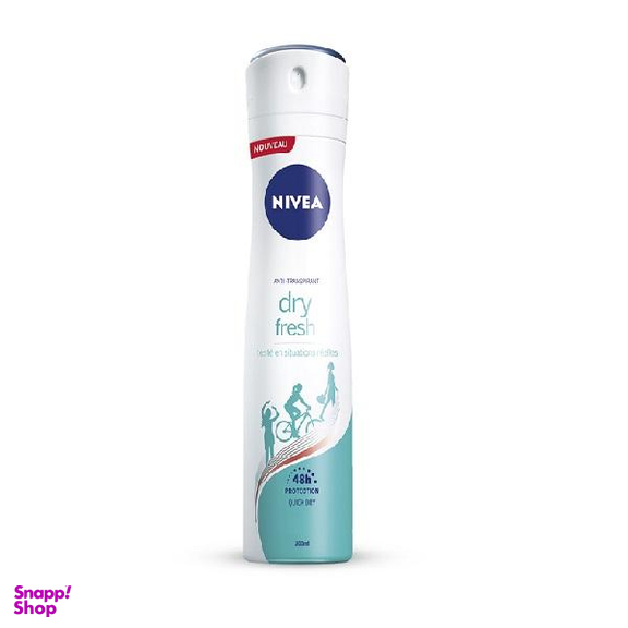 اسپری ضد تعریق زنانه نیوآ (Nivea) مدل dry fresh حجم 200 میلی لیتر