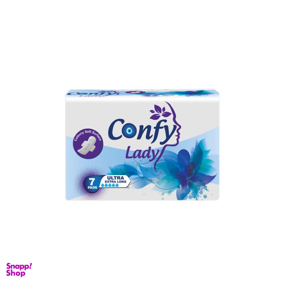 نوار بهداشتی کانفی لیدی مدل Ultra Extra long بسته 7 عددی