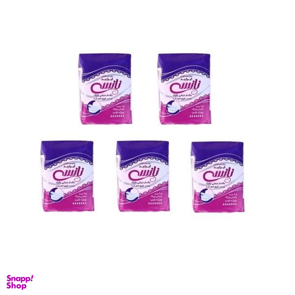 نوار بهداشتی نانسی مدل ایرلید سایز خیلی بزرگ مجموعه 5 عددی
