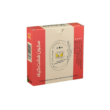صابون شستشو سیمازر مدل هفت گیاه وزن 80 گرم