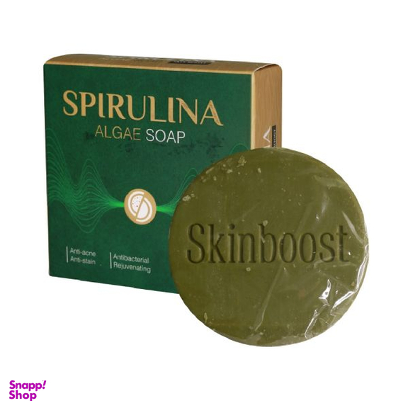 صابون شستشو اسپرولینا (Spirulina) مدل جلبک وزن 95 گرم
