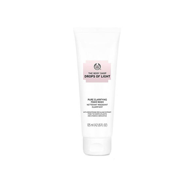 فوم پاک کننده آرایش صورت بادی شاپ (Body Shop) مدل Drops Of Light حجم 125 میلی لیتر