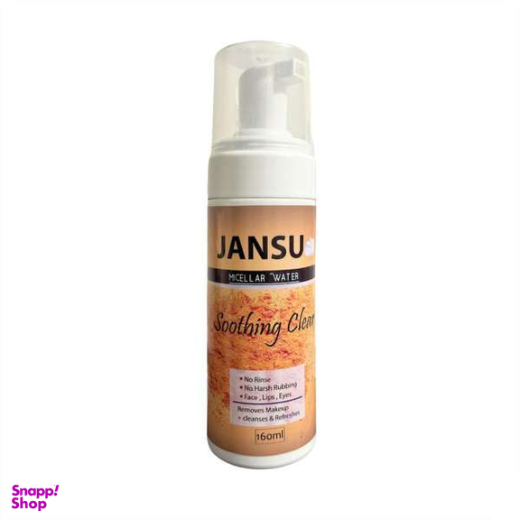 پاک کننده آرایش صورت جانسو (Jansu) مدل نرم کننده حجم 160 میلی لیتر