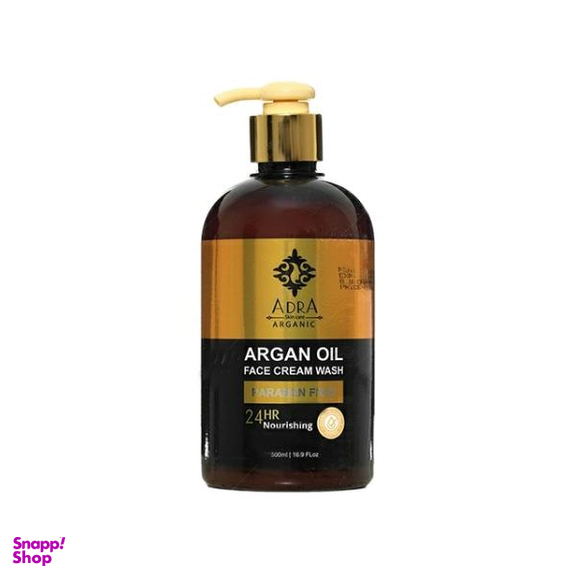 ژل پاک کننده آرایش صورت آدرا (Adra) مدل آرگان حجم 500 میلی لیتر