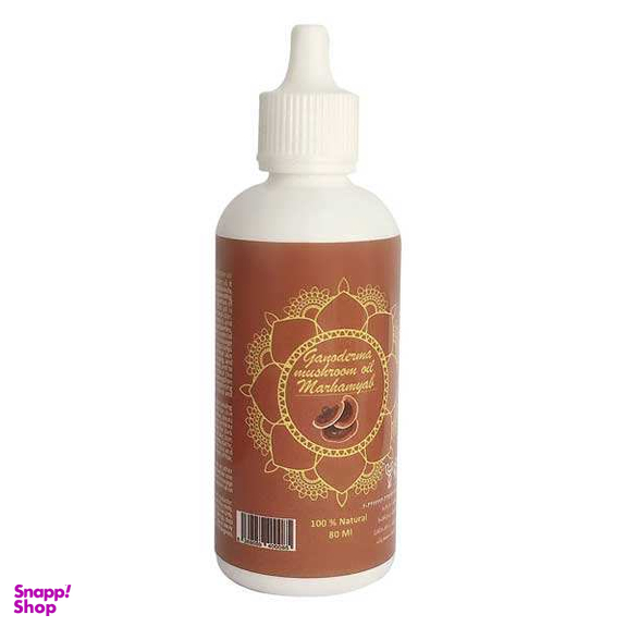 روغن بدن مرهم یاب (Marhamyab) مدل قارچ گانودرما حجم 80 میلی لیتر
