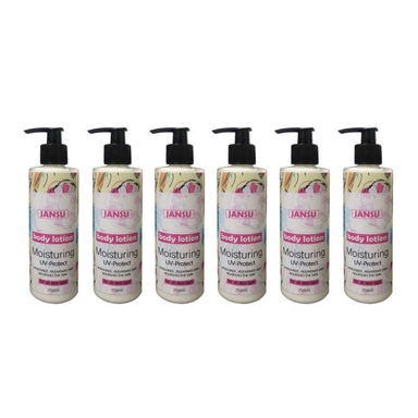 لوسیون بدن جانسو (Jansu) مدل Uv-Protect حجم 250 میلی لیتر مجموعه 6 عددی