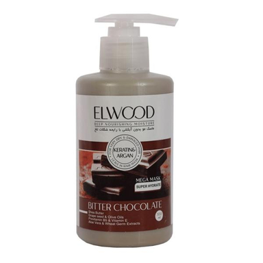 ماسک مو الود (Elwood) مدل شکلات تلخ حجم 300 میلی لیتر