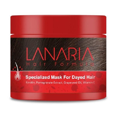 ماسک مو لاناریا (Lanaria) مدل Keratin حجم 400 میلی لیتر
