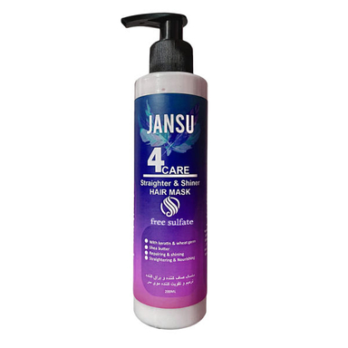 ماسک مو جانسو (Jansu) مدل 4Care Shine حجم 200 میلی لیتر