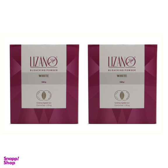 پودر دکلره لیزانو (Lizano) مدل W02 وزن 500 گرم بسته 2 عددی