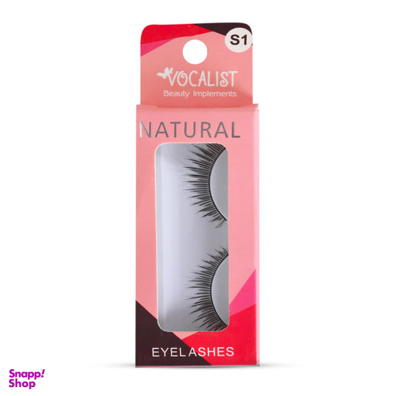 مژه مصنوعی وکالیست (Vocalist) مدل Natural کد S1-V038