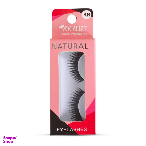 مژه مصنوعی وکالیست (Vocalist) مدل Natural کد KR-V040