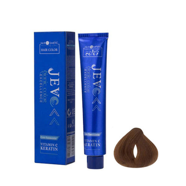 رنگ مو جوو (Jevo) مدل Excellence شماره JC14 حجم 100 میلی‌لیتر رنگ کاپوچینو