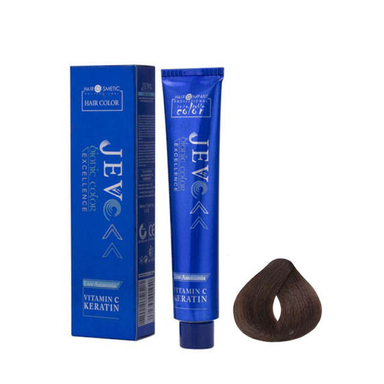 رنگ مو جوو (Jevo) مدل Excellence شماره 3.77 حجم 100 میلی‌لیتر رنگ قهوه ای شکلاتی تیره