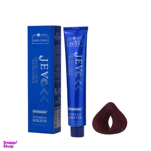 رنگ مو جوو (Jevo) مدل Excellence شماره 6.20 حجم 100 میلی‌لیتر رنگ شرابی بنفش روشن