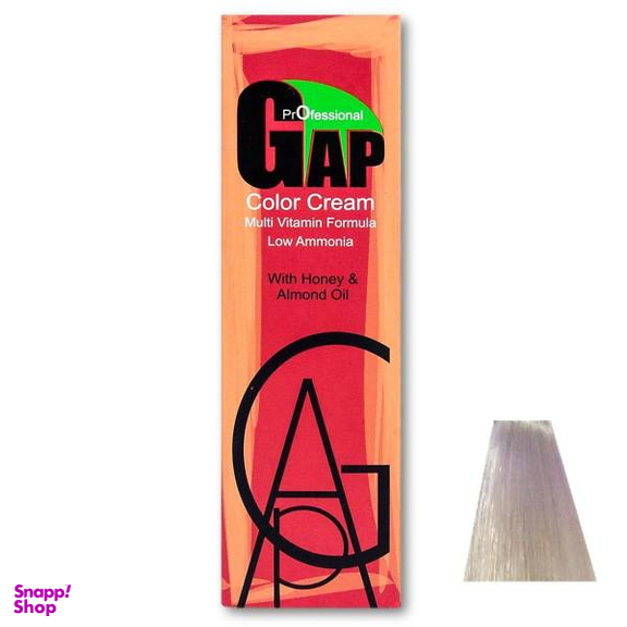 رنگ مو گپ (Gap) سری هایلایت مدل خاکستری بنفش اکسترا خیلی روشن شماره 12.51