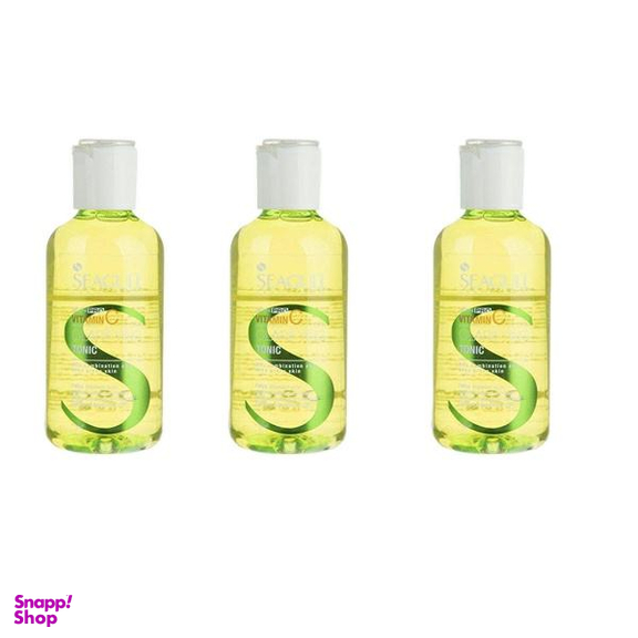 تونیک روشن کننده پوست سی گل مدل beauty حجم 150 میلی لیتر مجموعه 3 عددی