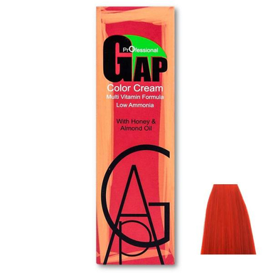 رنگ مو گپ (Gap) سری قرمز پررنگ مدل بلوند قرمز خیلی روشن شماره 10.666