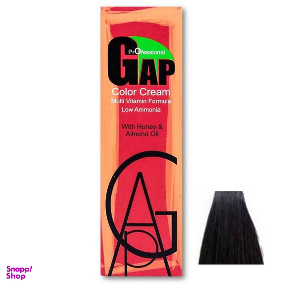 رنگ مو گپ (Gap) سری خاکستری مدل قهوه ای خاکستری روشن شماره 5.1
