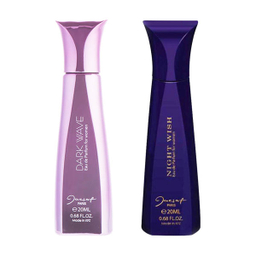 عطر جیبی زنانه ژک ساف مدل Night Wish حجم 20 میلی لیتر + عطر جیبی زنانه ژک ساف مدل Dark Wave حجم 20 میلی لیتر