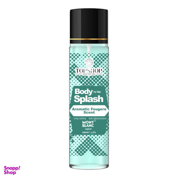 بادی اسپلش مردانه تاپ شاپ (Top Shop) مدل Mont Blanc Legend حجم 160 میلی لیتر