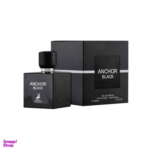 ادو پرفیوم مردانه الحمبرا (Alhambra) مدل Anchor Black حجم 100 میلی‌لیتر