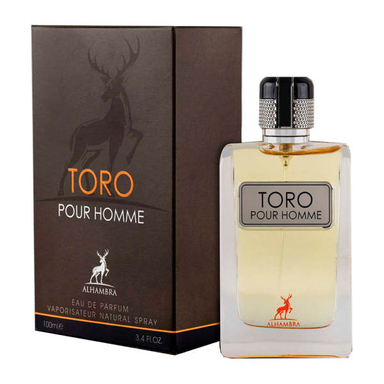 ادوپرفیوم مردانه الحمبرا (Alhambra) مدل Toro حجم 100 میلی‌ لیتر