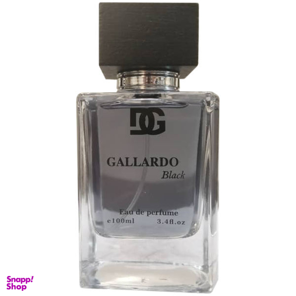 ادوپرفیوم مردانه گالاردو (Gallardo) مدل بلک حجم 100 میلی‌ لیتر