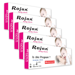 تست بارداری روژان (Rojan) مدل خودکاری بسته 5 عددی