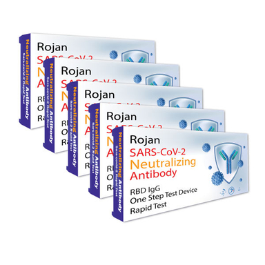 تست آنتی بادی روژان (Rojan) مدل 01 بسته 5 عددی