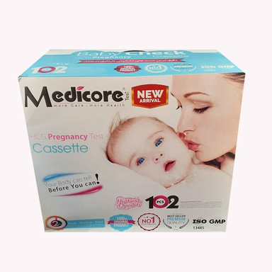 بی بی چک مدیکور (Medicore) مدل Cassette بسته 102 عددی