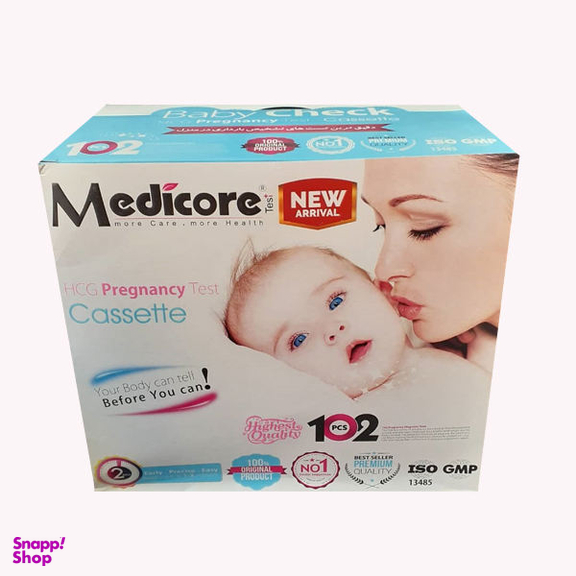 بی بی چک مدیکور (Medicore) مدل Cassette بسته 102 عددی