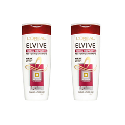 شامپو مو لورآل (L'Oreal) مدل Total Repair 5 حجم 400 میلی لیتر بسته 2 عددی