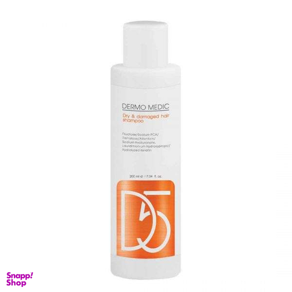 شامپو مو درمومدیک (Dermo Medic) شماره 6 مدل موهای رنگ شده حجم 200 میلی لیتر