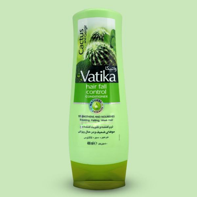 نرم کننده و تقویت کننده مو واتیکا (Vatika) مدل Cactus And Garlic حجم 400 میلی لیتر