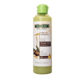 شامپو مو سان وی (Sunway) مدل Argan Oil حجم 250 میلی لیتر