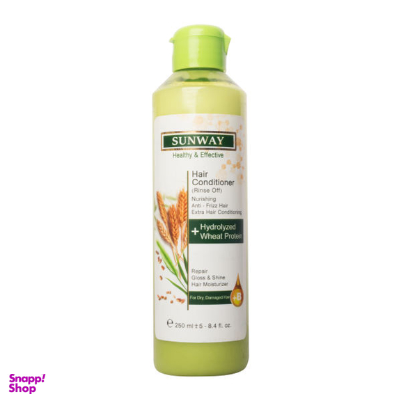 نرم کننده مو سان وی (Sunway) مدل Wheat Protein حجم 250 میلی لیتر